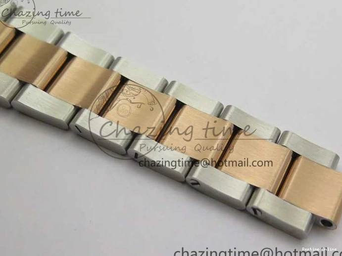 0110 Bold DateJust 36 SS RG 126231 BP Maker 1:1 Best Edition Gray Roman Dial on Oyster Bracelet 2513